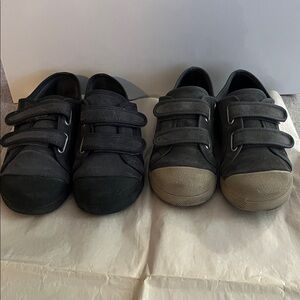 Zara Kids Black and Gray Sneakers